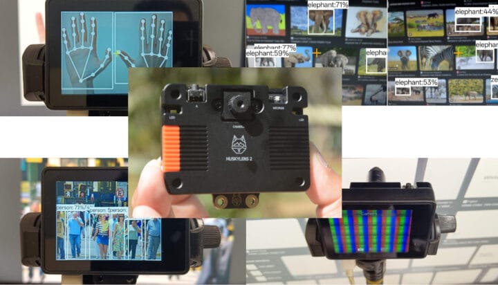 DFRobot HUSKYLENS 2 AI camera review – From built-in AI samples to training a custom model to detect elephants